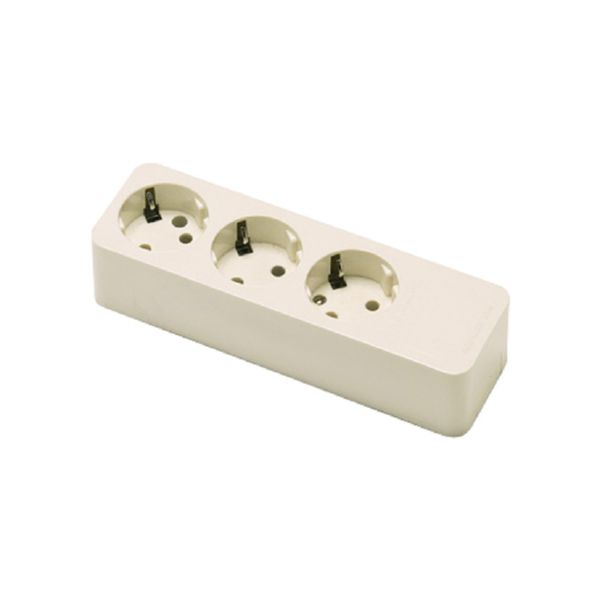 Base enchufe m&uacute;ltiple.