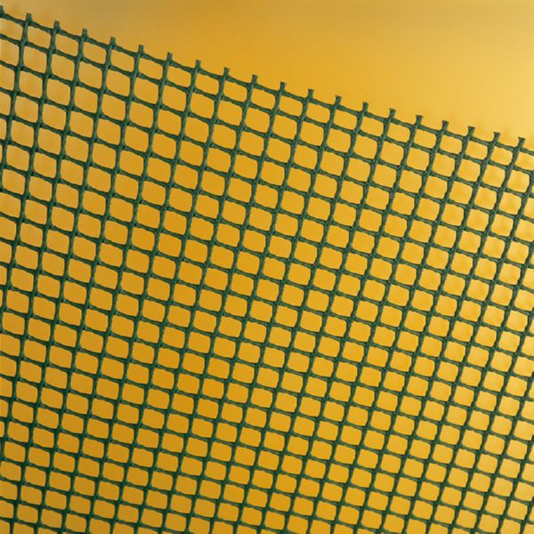 Malla plástica cuadrada.