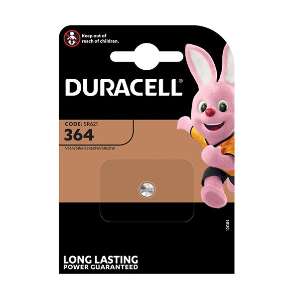 Pila botón DURACELL Long Lasting Power