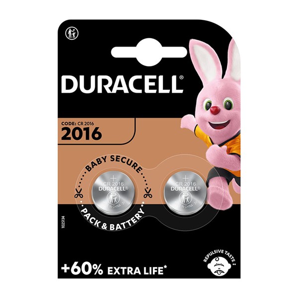 Pila botón litio DURACELL.