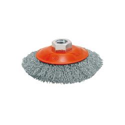 Cepillo taza c?nico alambre ondulado RAT